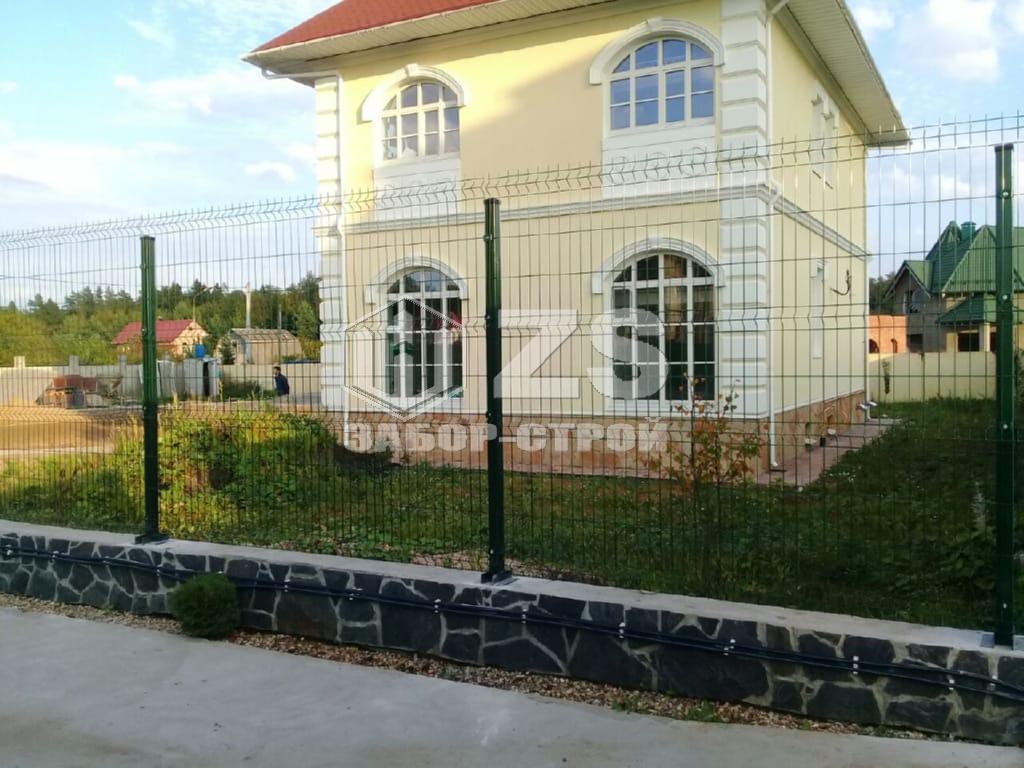 3d забор 128 метров